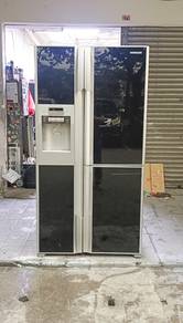 2-door fridge refrigerator Hitachi auto ice maker