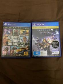ps4 gta5 dan destiny the taken ring
