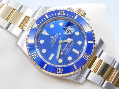 2020 Rolex Submariner Two-tone Blue. 116613LB