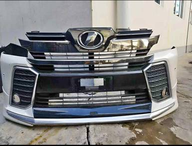 Bumper vellfire Agh30 tahun 2017
