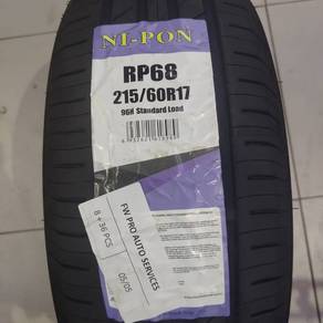 Tayar baru nipon 215/60/17 tahun 26