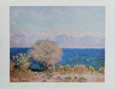 View of Cap d’Antibes (The Alps Seen from Cap d’An