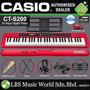 Casio CT-S200 61 Key Casiotone Electric Keyboard R