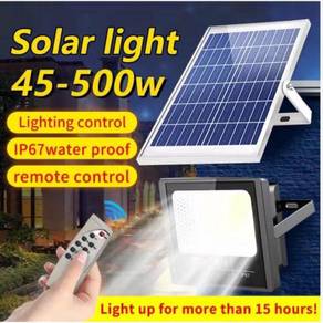 [HOT] 45W 100LEDs SOLAR LiGHT LAMP LAMPU MURAH