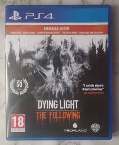 USED Sony PS4 PS5 Game Dying Light The Following