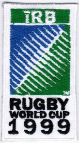1999 4th Rugby World Cup iRB Badge Iron On Patch