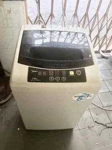 7kg Washer Midea Mesin Auto Basuh Top Machine