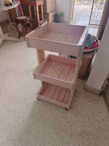 Trolley and Wooden Stand