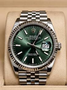 rolex Datejust 36 (126234) MINT GREEN 