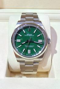 《Brand New》 Rolex 134300 OP Green Dial 41 mm
