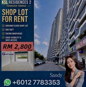 Shop lot For Rent in Johor Bahru,JHR
