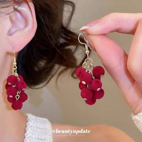 cherry earrings