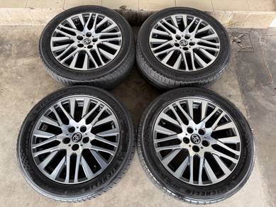 Rim original vellfire alphard 18 inch tayar PS5