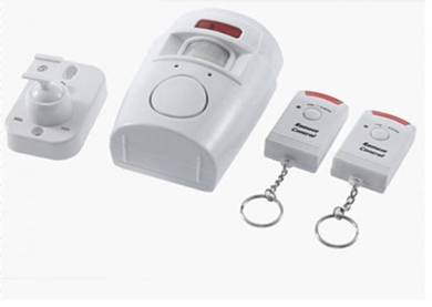 Motion Sensor Alarm Security 2 Remote Controllers