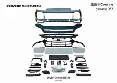 Porsche 957 Front Conversion Set / Cayenne Bodykit