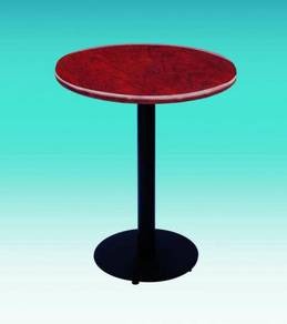 Wood Grain Fibreglass Cafe Table / Meja W-CTMS-17