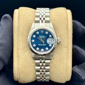Rolex Lady-Datejust 26 Blue Diamond Jubilee 69174