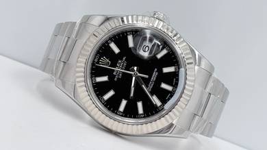 Rolex DateJust 41mm Black Dial