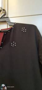 Jubah Black with simple labuci