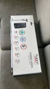 Rubine water heater with pump