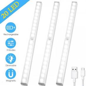 30CM USB Rechargeable 20LED Motions Sensor Lights