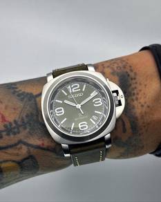 Custom Seiko Mod 40mm Olive Green PAM Submersible
