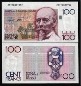 BELGIUM 100 FRANCS  (1982/1994) - Pick P142a