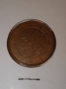 2002 5 euro Germany coin