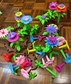 Flower Building Block Toy Creative Decoration