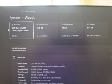 Used PC.  Can Dota2 & CS:GO smoothly.