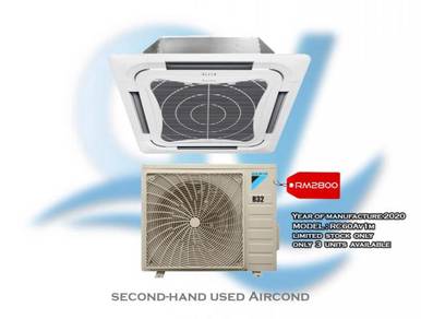 Daikin 2.5HP Used R32 Cassette Type AC/Non-inverte