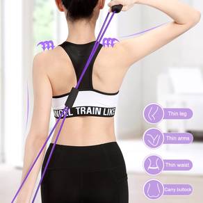 PURPLE 8 Shape Resistance Band Exercise Band