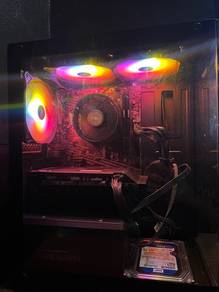 Custom build Gaming Pc with LED utk di letgo