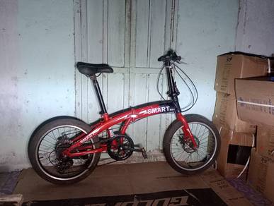 Basikal folding bike size 20 inci Second hand 