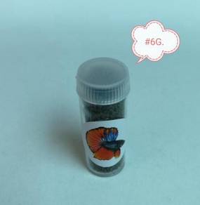 E-meca Betta Fish Micro Pellet 6gram Aquarium Ikan