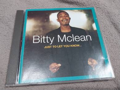 CD Bitty McLean- Just To Let You Know