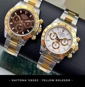 Rolex Daytona 126503 White Dial • Yellow Rolesor