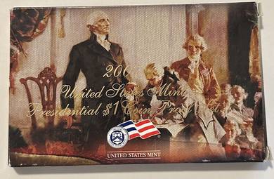 USA Mint Presidential  $1 Proof Coin set 2007