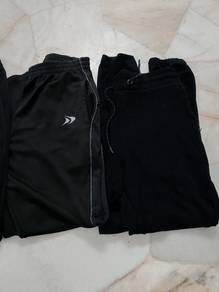Seluar tracksuit  hitam Track Pants - Set of 3
