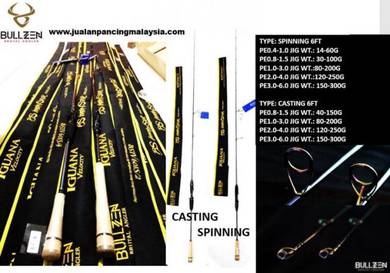 New bullzen bs monster iguana velocity rod