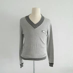 Dolce and Gabbana V-Neck Pullover Sweater