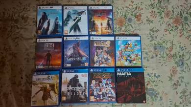 playstation ps5 dics dan ps4 dics