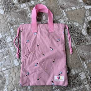 pink M.E.I. drawstring bag Shoe Case Shoe Bag