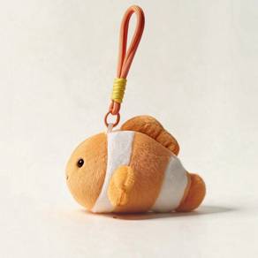 Kawaii Perfume Scent Clownfish Plushie Keychain