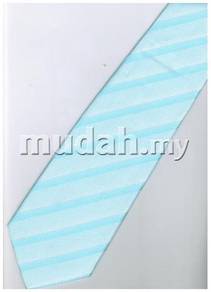 BU18 Sky Blue Top Quality Solid Formal Neck Tie