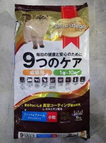 SmartHeart Gold Cat Food Fit Firm 6kg Makan Kucing