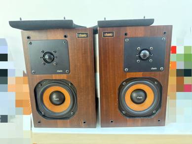 Chario Hiper 4 MK2 Vintage Bookshelf Speakers
