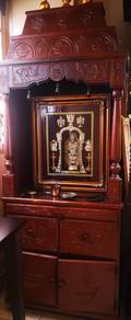 Indian Prayer's Alter with cabinet