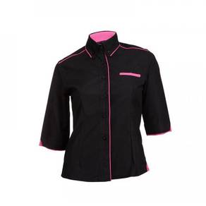 Baju Korporat Oren Sport Ladies F1 1702 Black