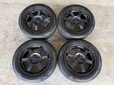 Rim te37 thailand 15 inch myvi flx axia vios city